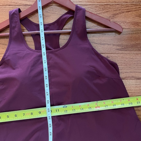 Breezeful™ Racerback Side Pocket High Low Flowy Midi Quick Dry Halara Dress - Picture 9 of 11